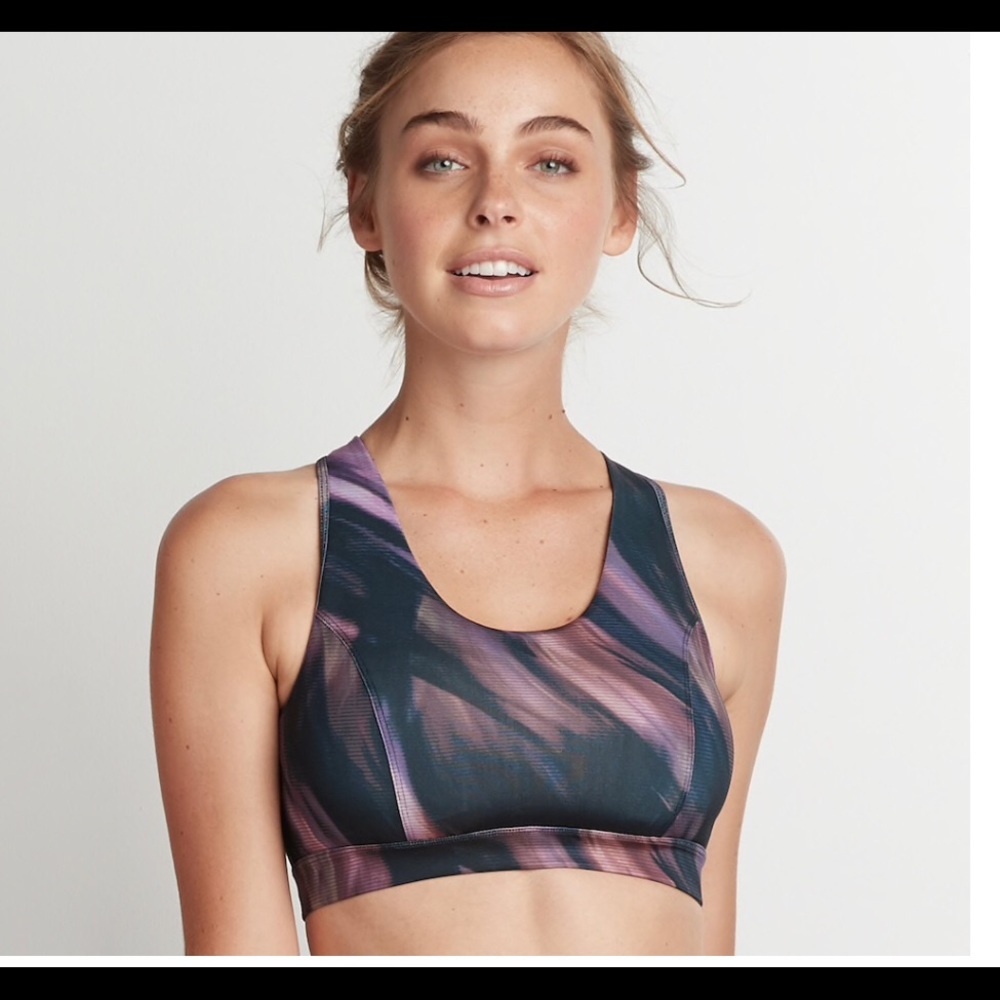 Tek gear women power mesh medium impact sports bra